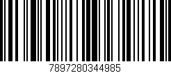 Código de barras (EAN, GTIN, SKU, ISBN): '7897280344985'
