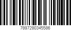 Código de barras (EAN, GTIN, SKU, ISBN): '7897280345586'