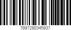 Código de barras (EAN, GTIN, SKU, ISBN): '7897280345937'