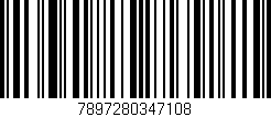 Código de barras (EAN, GTIN, SKU, ISBN): '7897280347108'