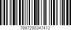 Código de barras (EAN, GTIN, SKU, ISBN): '7897280347412'