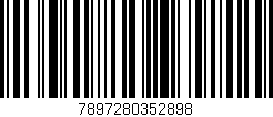 Código de barras (EAN, GTIN, SKU, ISBN): '7897280352898'