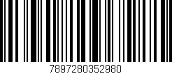 Código de barras (EAN, GTIN, SKU, ISBN): '7897280352980'