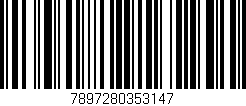 Código de barras (EAN, GTIN, SKU, ISBN): '7897280353147'
