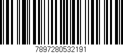 Código de barras (EAN, GTIN, SKU, ISBN): '7897280532191'