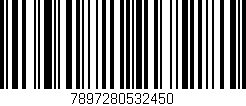 Código de barras (EAN, GTIN, SKU, ISBN): '7897280532450'
