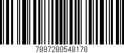 Código de barras (EAN, GTIN, SKU, ISBN): '7897280548178'