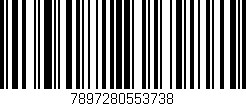 Código de barras (EAN, GTIN, SKU, ISBN): '7897280553738'