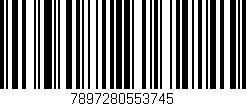 Código de barras (EAN, GTIN, SKU, ISBN): '7897280553745'