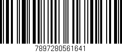 Código de barras (EAN, GTIN, SKU, ISBN): '7897280561641'