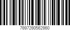 Código de barras (EAN, GTIN, SKU, ISBN): '7897280562860'