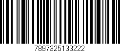 Código de barras (EAN, GTIN, SKU, ISBN): '7897325133222'