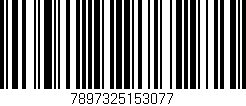 Código de barras (EAN, GTIN, SKU, ISBN): '7897325153077'