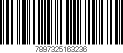 Código de barras (EAN, GTIN, SKU, ISBN): '7897325163236'
