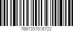 Código de barras (EAN, GTIN, SKU, ISBN): '7897337018722'