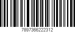 Código de barras (EAN, GTIN, SKU, ISBN): '7897366222312'