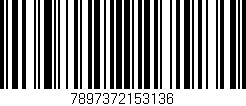 Código de barras (EAN, GTIN, SKU, ISBN): '7897372153136'