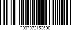 Código de barras (EAN, GTIN, SKU, ISBN): '7897372153600'