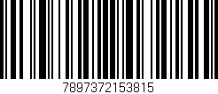 Código de barras (EAN, GTIN, SKU, ISBN): '7897372153815'