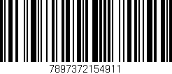 Código de barras (EAN, GTIN, SKU, ISBN): '7897372154911'