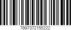Código de barras (EAN, GTIN, SKU, ISBN): '7897372155222'