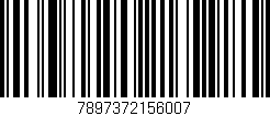 Código de barras (EAN, GTIN, SKU, ISBN): '7897372156007'