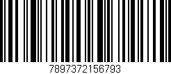 Código de barras (EAN, GTIN, SKU, ISBN): '7897372156793'