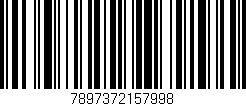 Código de barras (EAN, GTIN, SKU, ISBN): '7897372157998'