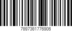 Código de barras (EAN, GTIN, SKU, ISBN): '7897381776906'