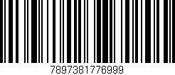 Código de barras (EAN, GTIN, SKU, ISBN): '7897381776999'