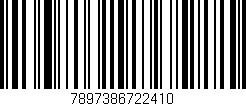 Código de barras (EAN, GTIN, SKU, ISBN): '7897386722410'