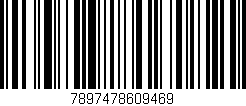 Código de barras (EAN, GTIN, SKU, ISBN): '7897478609469'
