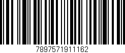 Código de barras (EAN, GTIN, SKU, ISBN): '7897571911162'