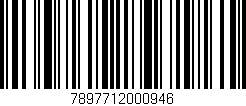 Código de barras (EAN, GTIN, SKU, ISBN): '7897712000946'