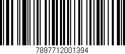 Código de barras (EAN, GTIN, SKU, ISBN): '7897712001394'