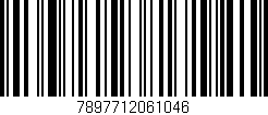 Código de barras (EAN, GTIN, SKU, ISBN): '7897712061046'