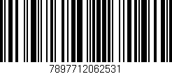 Código de barras (EAN, GTIN, SKU, ISBN): '7897712062531'