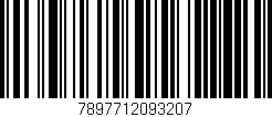 Código de barras (EAN, GTIN, SKU, ISBN): '7897712093207'