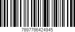 Código de barras (EAN, GTIN, SKU, ISBN): '7897786424945'