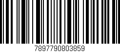 Código de barras (EAN, GTIN, SKU, ISBN): '7897790803859'