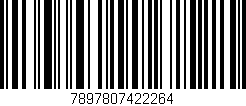 Código de barras (EAN, GTIN, SKU, ISBN): '7897807422264'