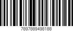Código de barras (EAN, GTIN, SKU, ISBN): '7897889498188'