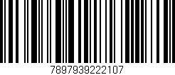 Código de barras (EAN, GTIN, SKU, ISBN): '7897939222107'