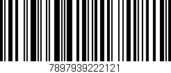 Código de barras (EAN, GTIN, SKU, ISBN): '7897939222121'