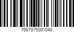 Código de barras (EAN, GTIN, SKU, ISBN): '7897975091040'