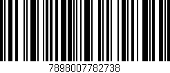Código de barras (EAN, GTIN, SKU, ISBN): '7898007782738'