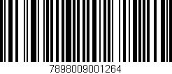 Código de barras (EAN, GTIN, SKU, ISBN): '7898009001264'