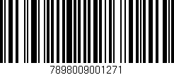 Código de barras (EAN, GTIN, SKU, ISBN): '7898009001271'