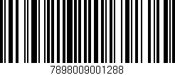 Código de barras (EAN, GTIN, SKU, ISBN): '7898009001288'