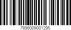 Código de barras (EAN, GTIN, SKU, ISBN): '7898009001295'